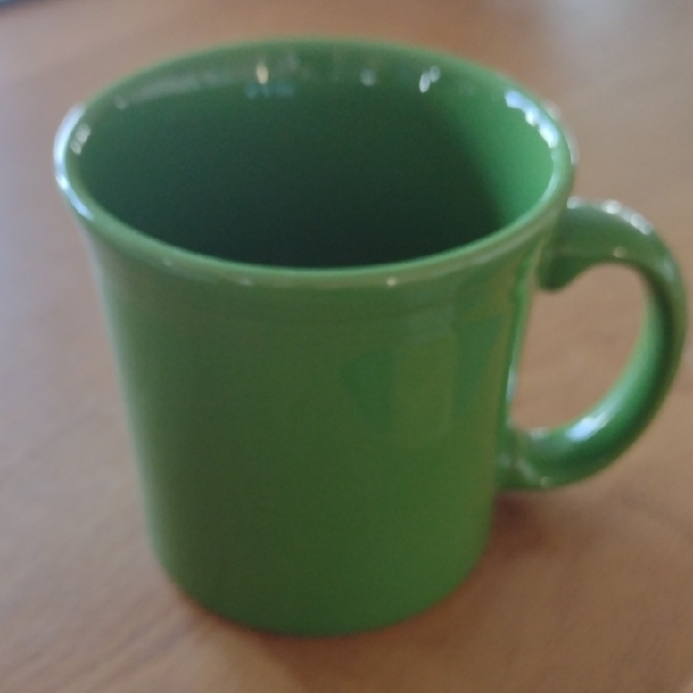 Homer Laughlin Fiestaware shamrock green ceramic mug